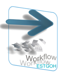 logtipo do projecto, Workflow-ESTGOH